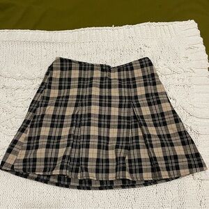 Brandy Melville Plaid Mini Skirt